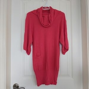 LOVLEY GIRL RED SWEATER DRESS/NEW/ B2B